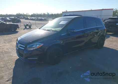 2015 Mercedes-Benz B 250 Sports Tourer z USA, uszkodzony, nr VIN WDDMH4EB5FJ317020